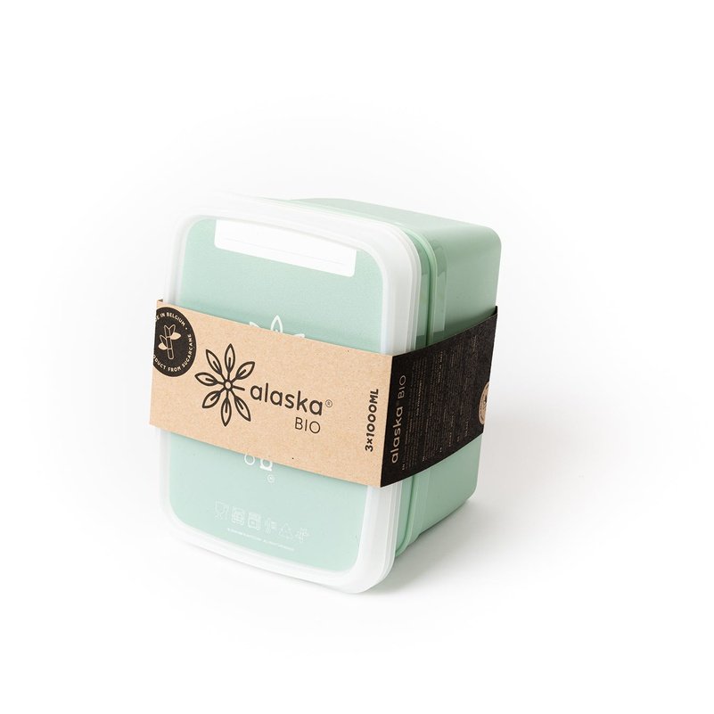Amuse Alaska Bio - nachhaltige Gefrierschrankdose - 3er Set