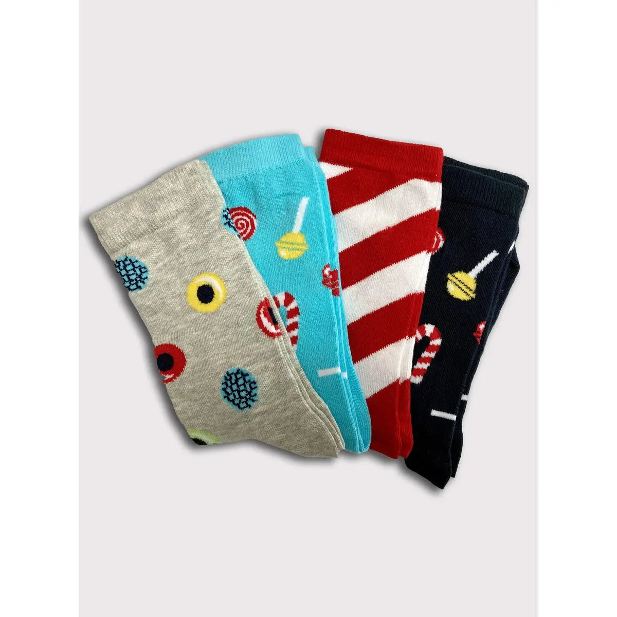 4 Paar Socken - Candy Shop - Socken - Socks By Cubic Feet | Waya