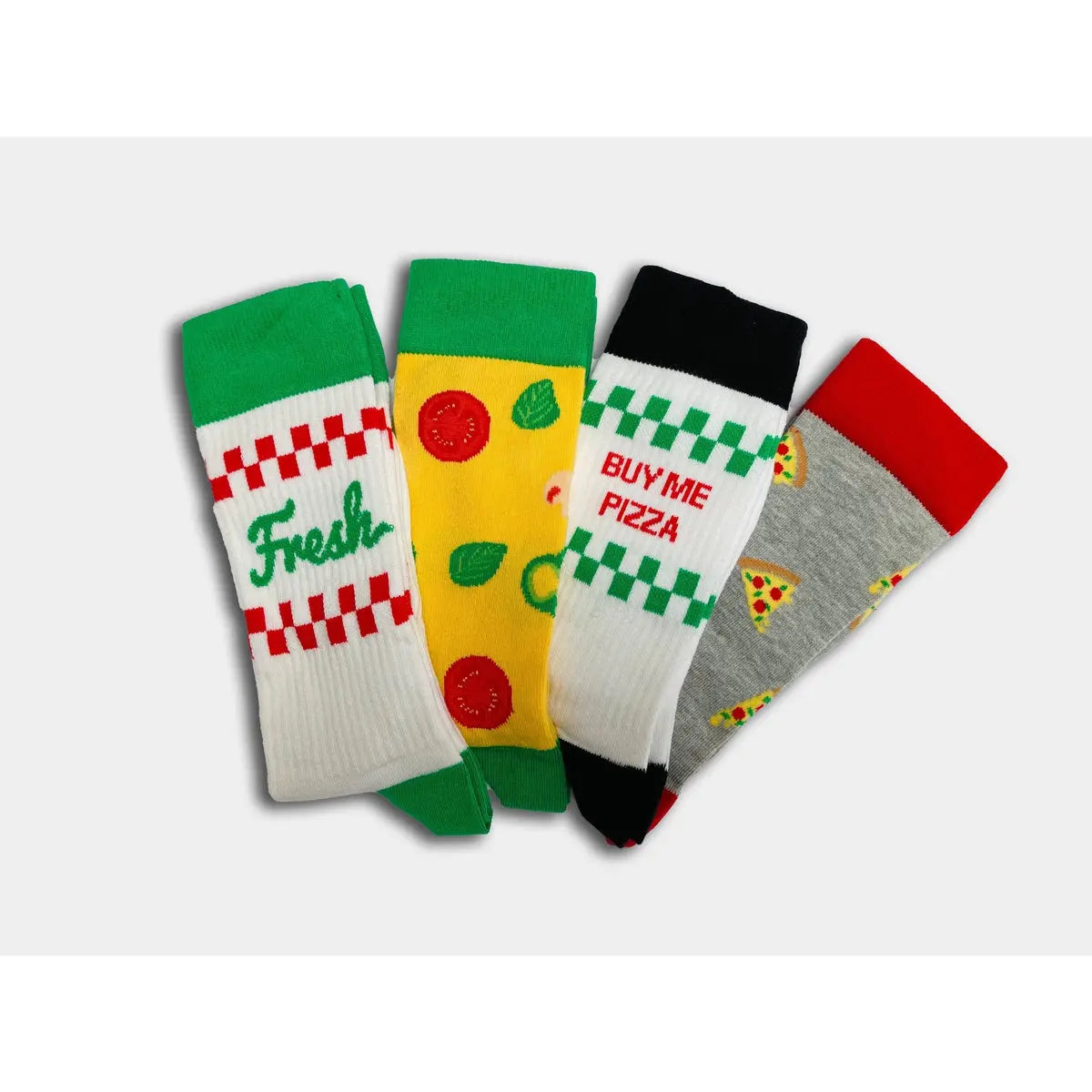 Boxt Socks - Pizza Socken - 4 Paar