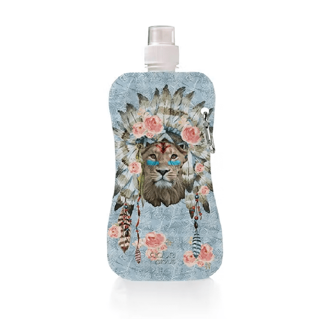 wiederverwendbare Wasserflasche BPA-frei 450ml - Lion