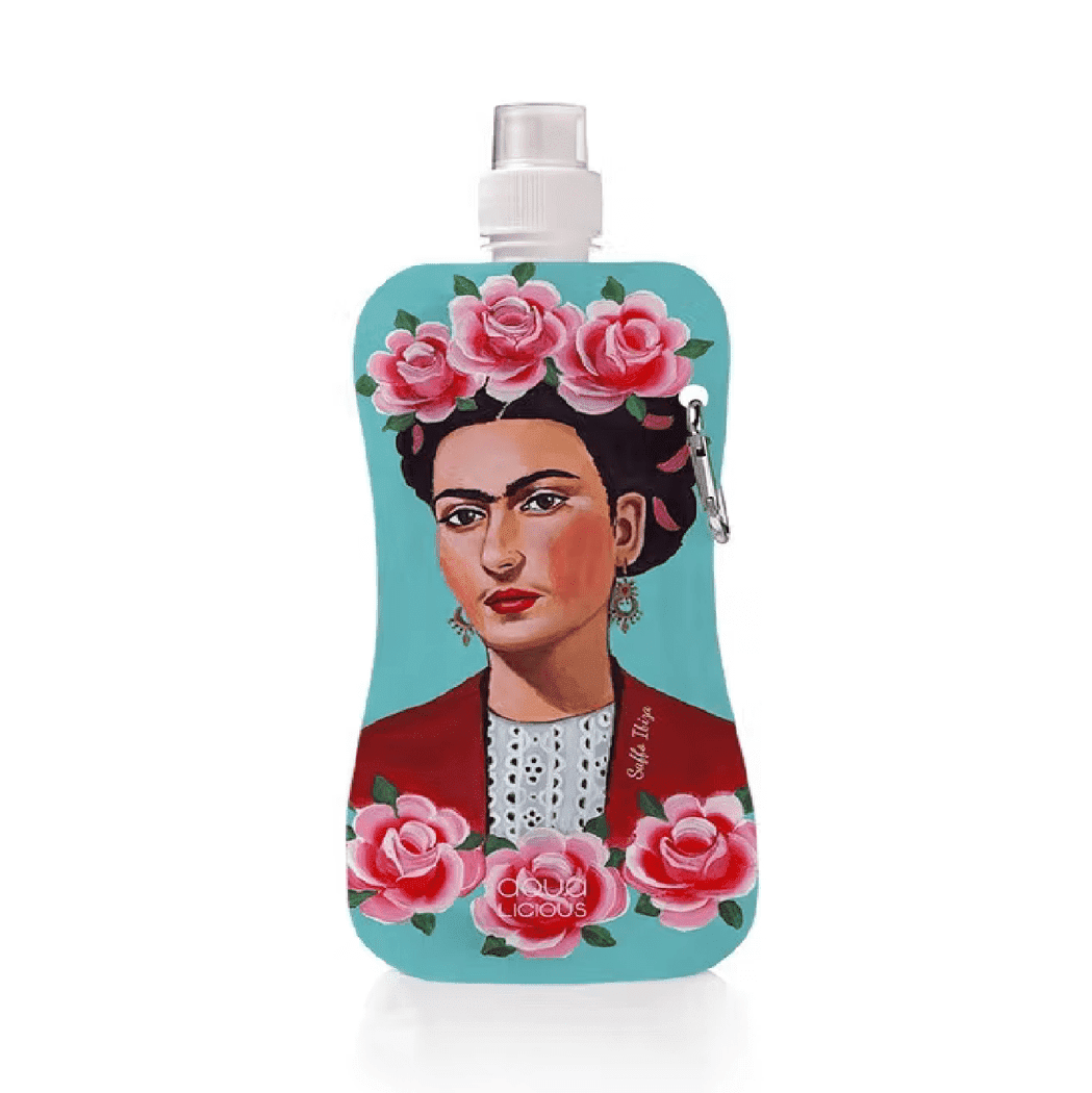 wiederverwendbare Wasserflasche 450ml - Frida Kahlo Aqua-licious Wasserflaschen Waya