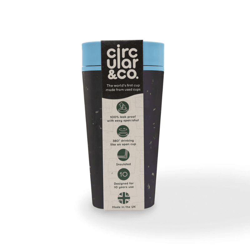 Kaffeebecher aus recycelten Pappbechern - verschiedene Farben Circular&Co