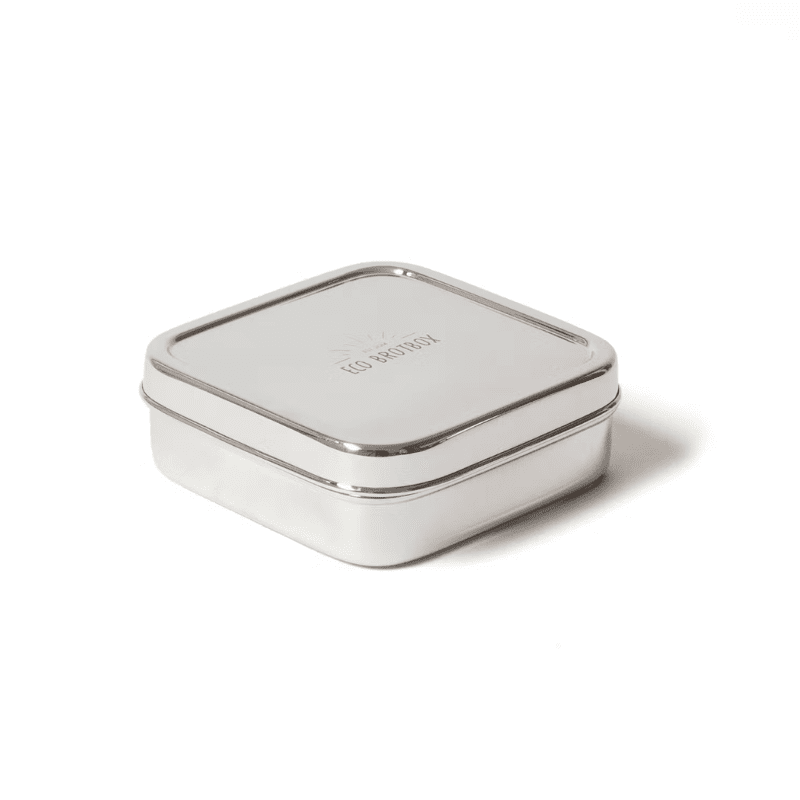 quadratische Brotbox aus Metall - Classic ECO Brotbox