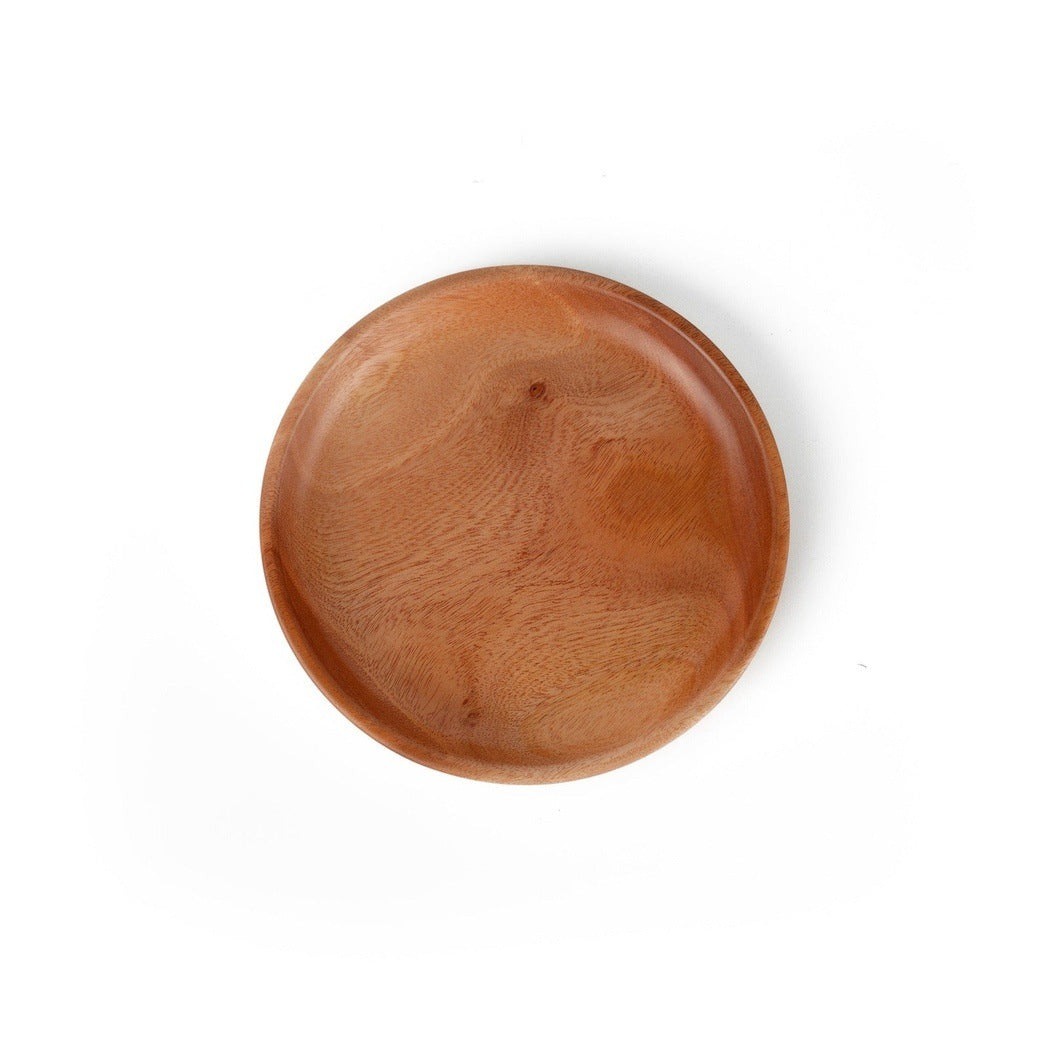 Teller aus Khaya Holz - rund - Khaya | Natural Wood Tableware - Teller | Waya