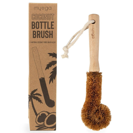 Flaschenbürste mit Kokosborsten - Geschirrbürste - Myga | Waya