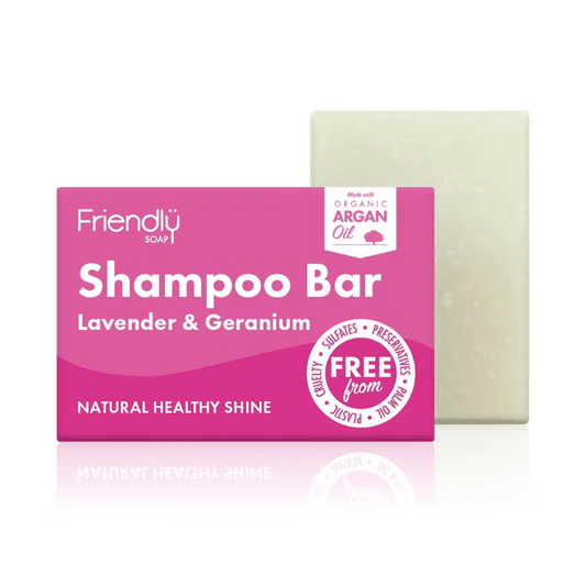 Friendly Soap - Seifenstück Shampoo - Lavendel & Geranie