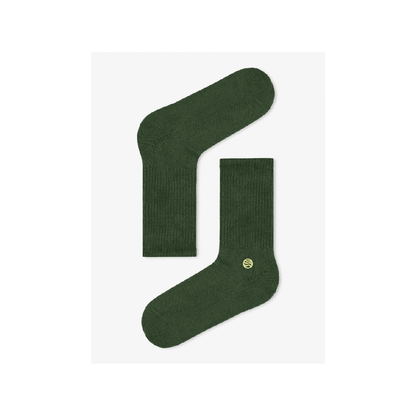 grüne Socken im Retro Style Natural Vibes Waya